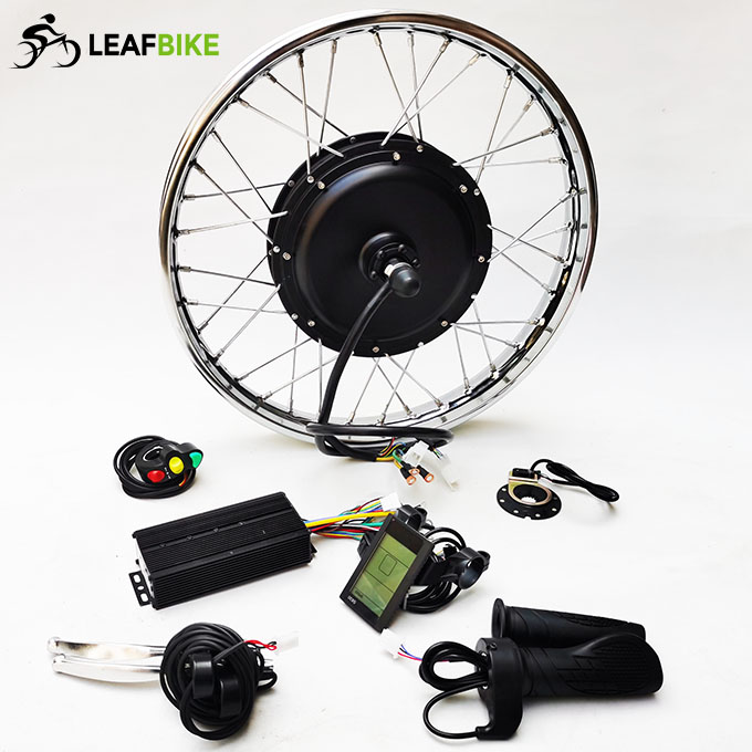 1.6 - 18 inch 48V 52V 2000W rear electric motorcycle motor kit