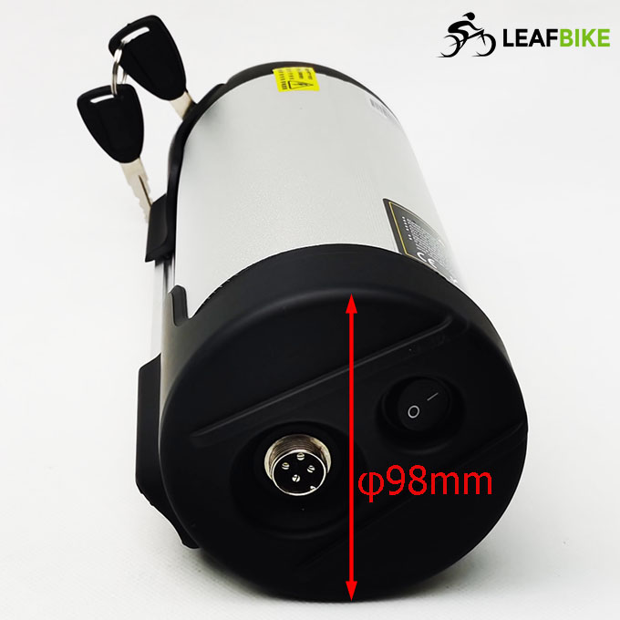 24V 10Ah bottle lithium ion battery