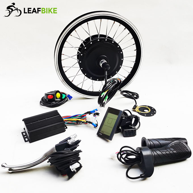 16 inch 48V 500W front brushless geared hub motor - electric bike kit