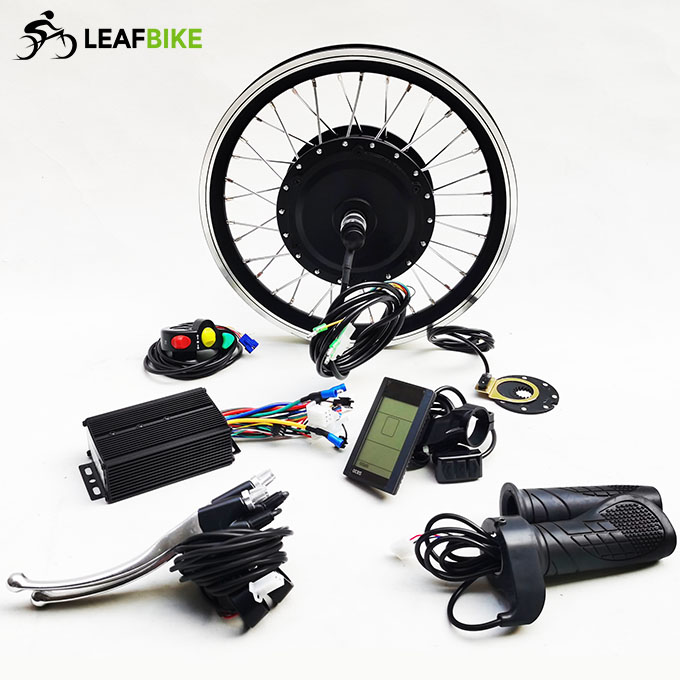 16 inch 48V 500W front brushless geared hub motor - electric bike kit