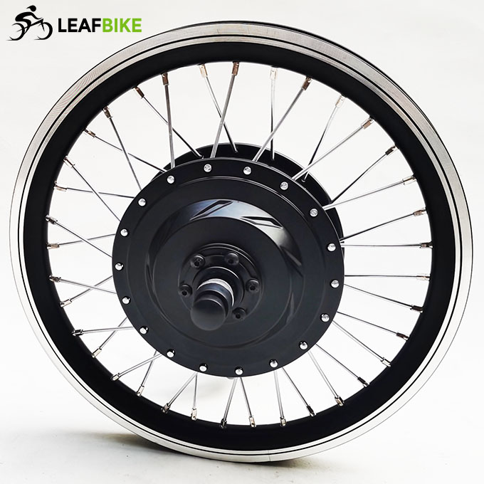 Ruota Motore Anteriore Per Bici Elettrica 16 Pollici – 36V/48V 500W/750W/1000W, Brushless Gearless Hub Con Pneumatico