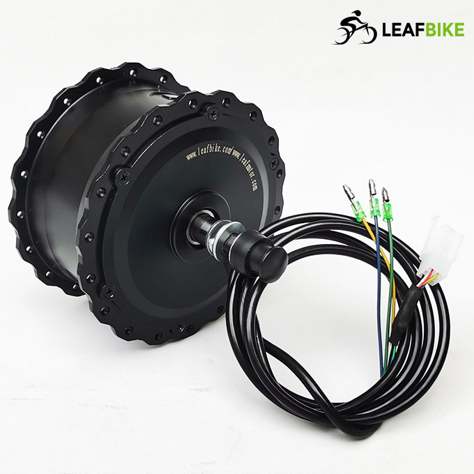 Electric Fat Bike Motor Brushless Gear Hub 36V 400W 500W 750W freewheel Cassette Snow Tire