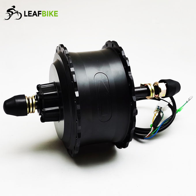 Electric Fat Bike Motor Brushless Gear Hub 36V 400W 500W 750W freewheel Cassette Snow Tire