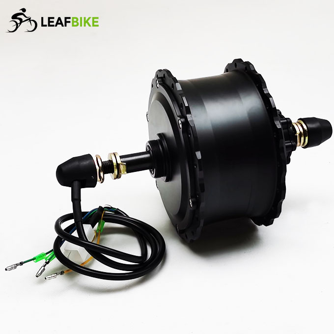 Electric Fat Bike Motor Brushless Gear Hub 36V 400W 500W 750W freewheel Cassette Snow Tire