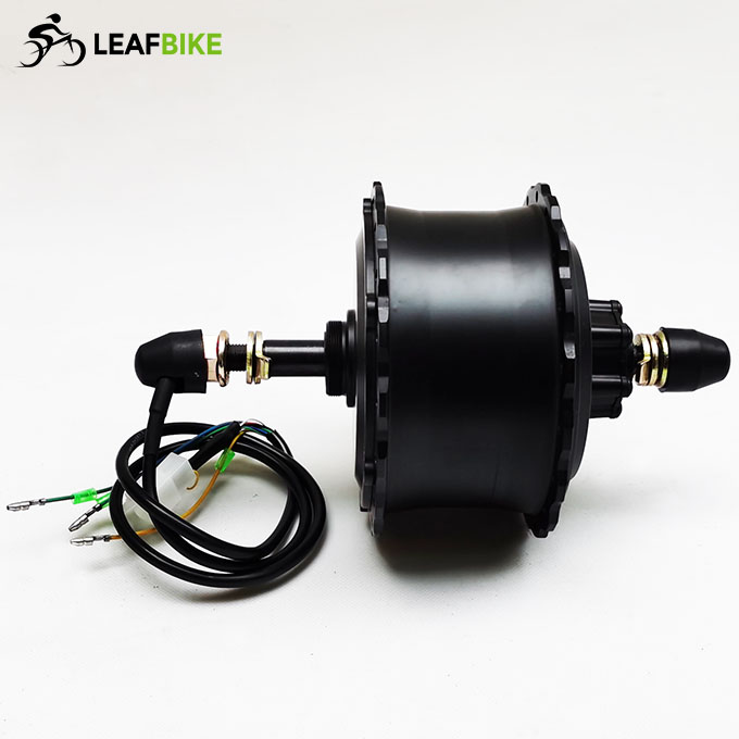 Electric Fat Bike Motor Brushless Gear Hub 36V 400W 500W 750W freewheel Cassette Snow Tire