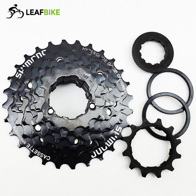 shimano 7 gear cassette