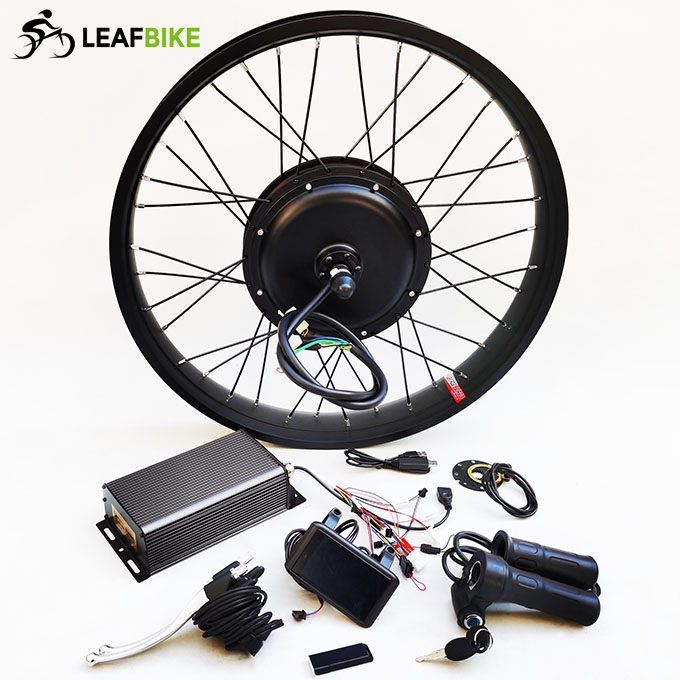 26 inch 2000W ~ 5000W high power rear hub motor - bike conversion kit