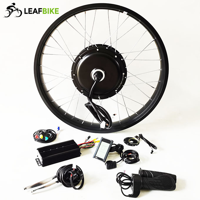 24 inch 48V 52V 2000W front hub motor - Beach Snow Fat Tire bike conversion kit