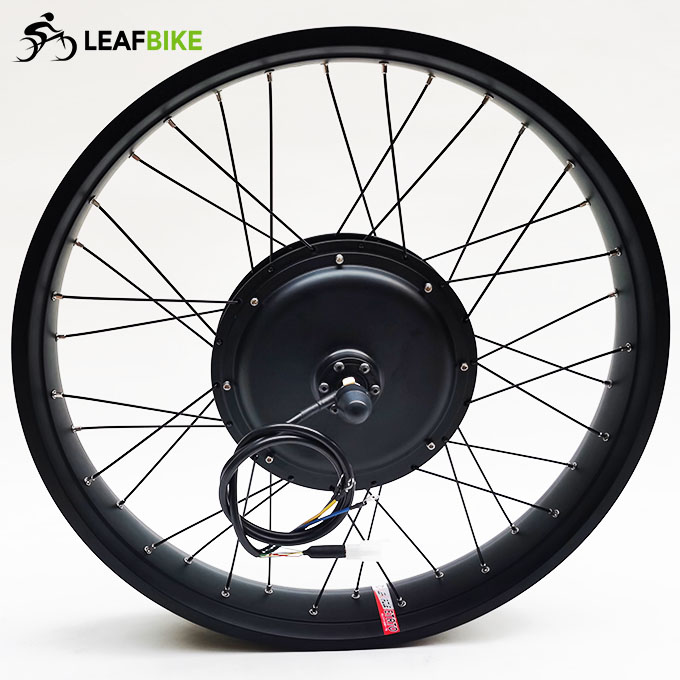 24 inch 48V 52V 2000W front hub motor - Beach Snow Fat Tire bike conversion kit