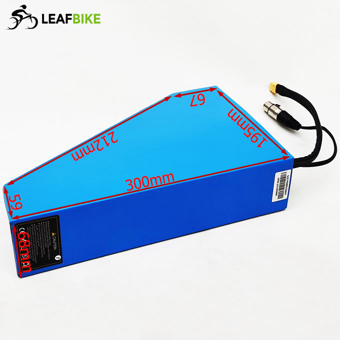 60V 20AH electric bike triangle battery