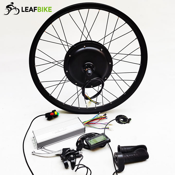 Wide rim 26 inch 60V 2000W rear hub motor - bike conversion kit
