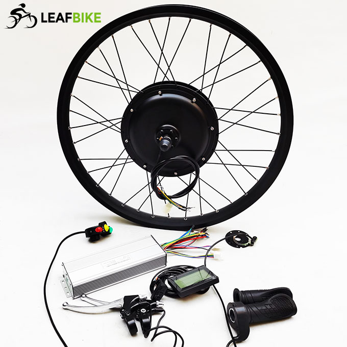 Wide rim 26 inch 60V 2000W rear hub motor - bike conversion kit
