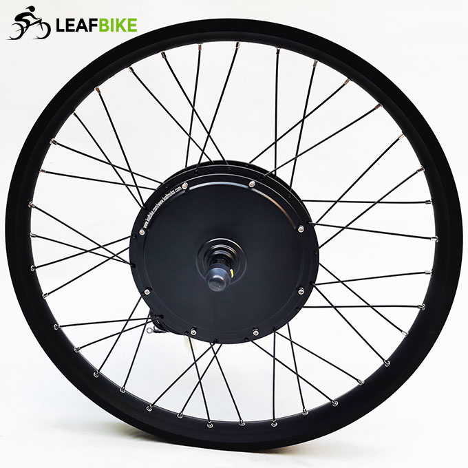 Wide rim 26 inch 48V 52V 1500W rear hub motor - bike conversion kit