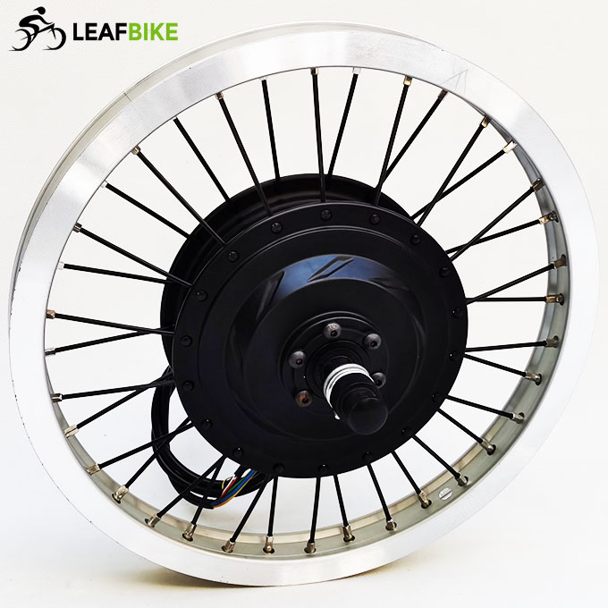 16 inch 48V 52V 500W rear brushless geared hub motor