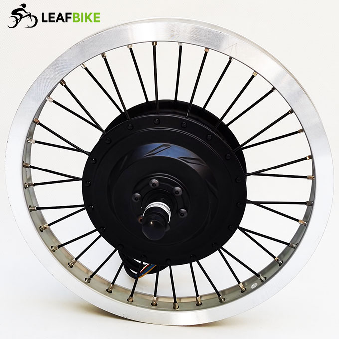 16 inch 48V 52V 500W rear brushless geared hub motor