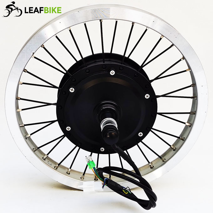 16 inch 48V 52V 500W rear brushless geared hub motor - electric bike kit