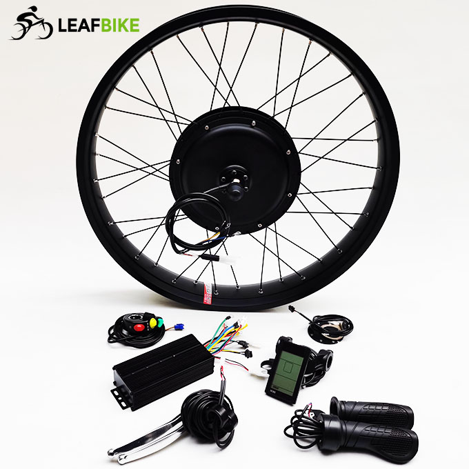 26 inch 60V 2000W front hub motor - Beach Snow Fat Tire bike conversion kit