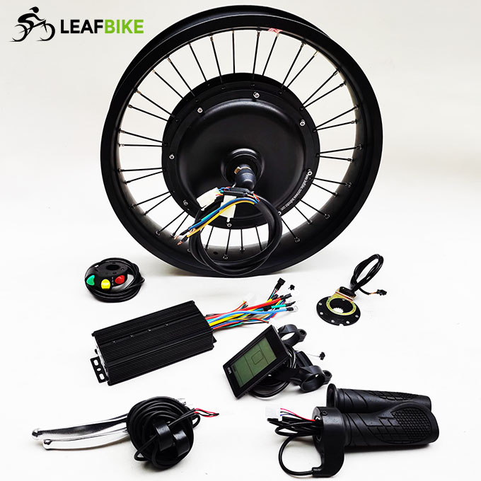 20 inch 48V 52V 2000W front hub motor - Beach Snow Fat Tire bike conversion kit