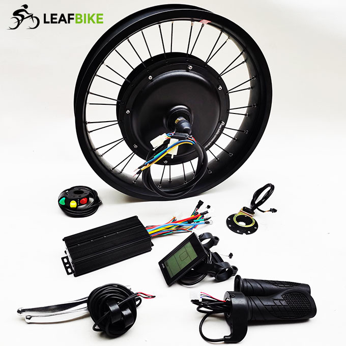 20 inch 48V 52V 2000W front hub motor - Beach Snow Fat Tire bike conversion kit