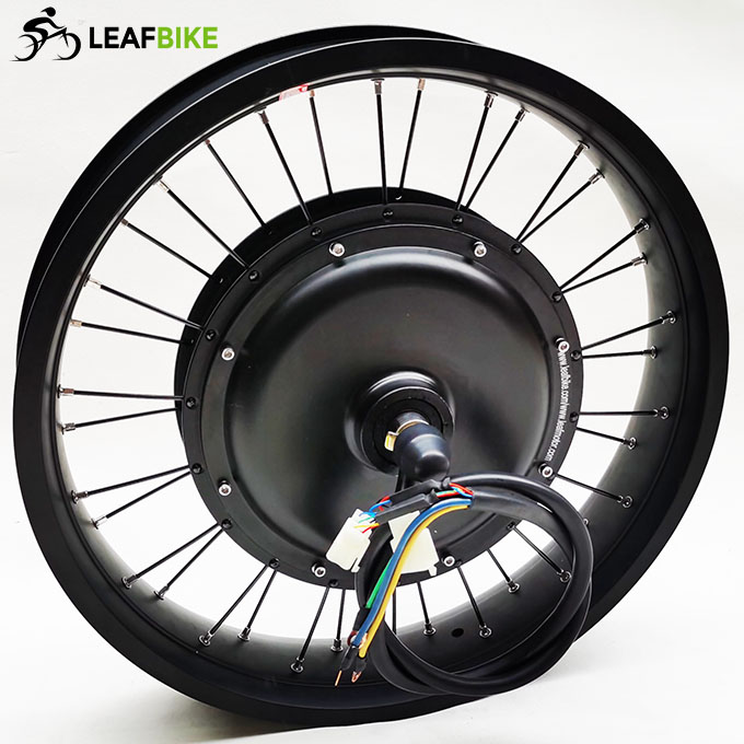 20 inch 60V 2500W front hub motor - Beach Snow Fat Tire bike conversion kit