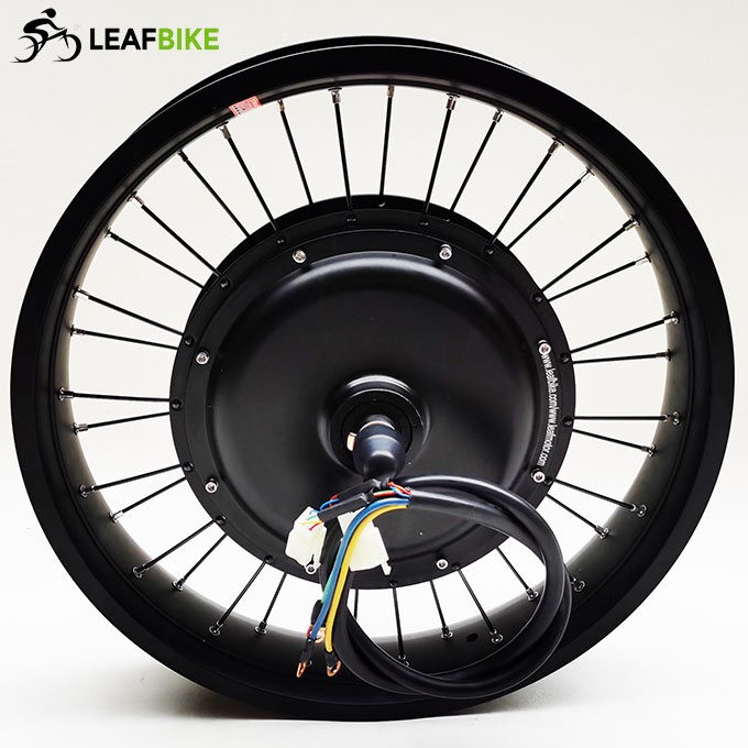 20 inch 60V 3000W front hub motor - Beach Snow Fat Tire bike conversion kit