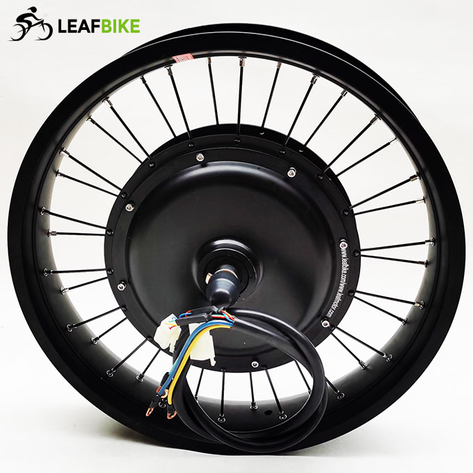 20 inch 60V 3000W front hub motor - Beach Snow Fat Tire bike conversion kit