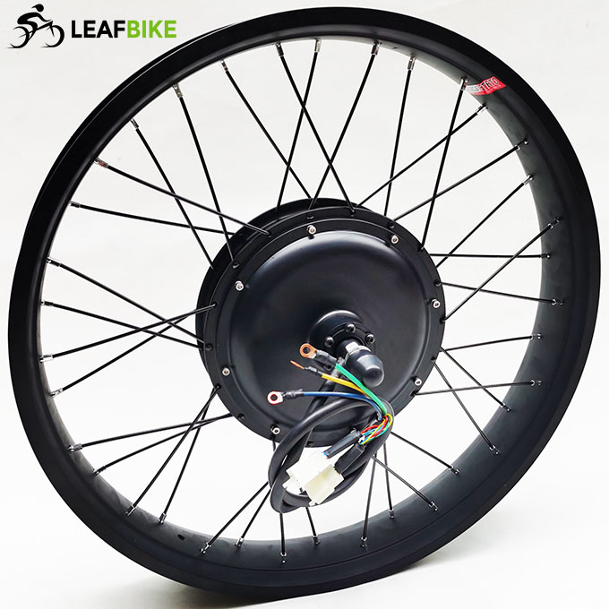 26 inch 60V 3000W rear hub motor - Beach Snow Fat Tire bike conversion kit
