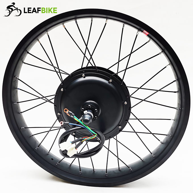 26 inch 60V 3000W rear hub motor - Beach Snow Fat Tire bike conversion kit