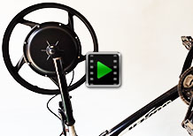 18 inch 36V 750W front hub motor electric bike conversion kit video 18 inch 36V 750W front hub motor electric bike conversion kit video