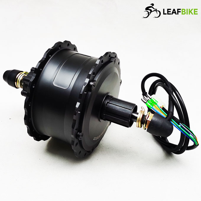 Electric Fat Bike Motor Brushless Gear Hub 48V 52V 500W 750W 1000W freewheel Cassette Snow Tire
