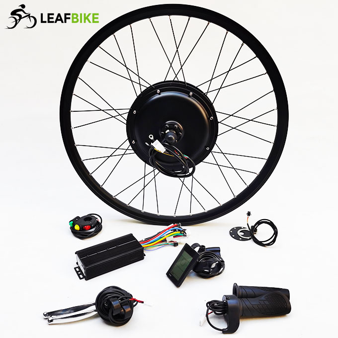 Rear hub drive electric bike kit top
