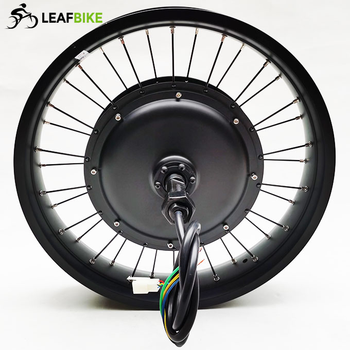 20 inch 48V 52V 1500W beach snow fat tire single side shaft motor wheel