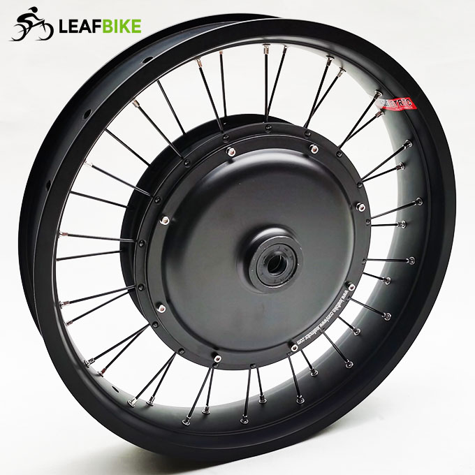 20 inch 48V 52V 1500W beach snow fat tire single side shaft motor wheel