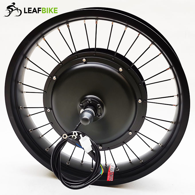 20 inch 60V 2000W rear hub motor fat bike conversion kit
