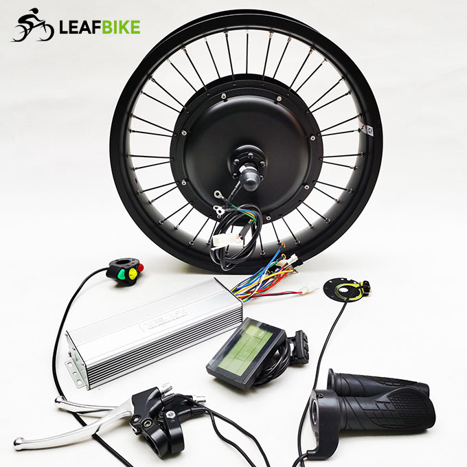 20 inch 60V 2000W rear hub motor fat bike conversion kit
