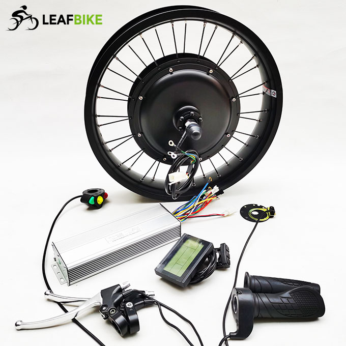 20 inch 60V 2000W rear hub motor fat bike conversion kit