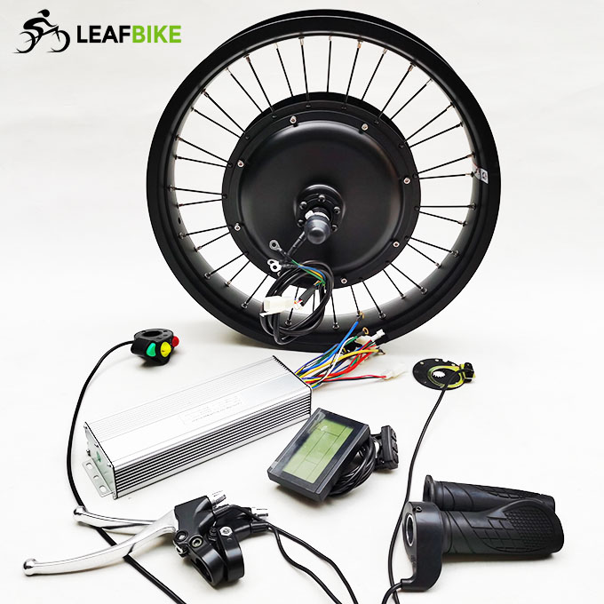 20 inch 60V 2000W rear hub motor fat bike conversion kit