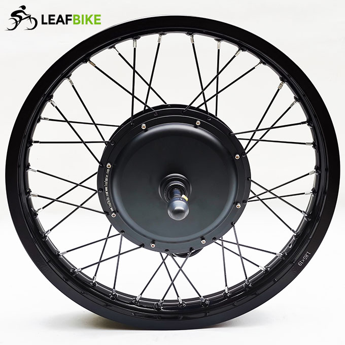 1.85 - 19 inch 60V 2000W rear electric motorcycle motor wheel