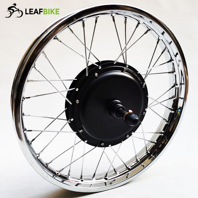 1.85 - 19 inch 60V 2000W rear electric motorcycle motor wheel