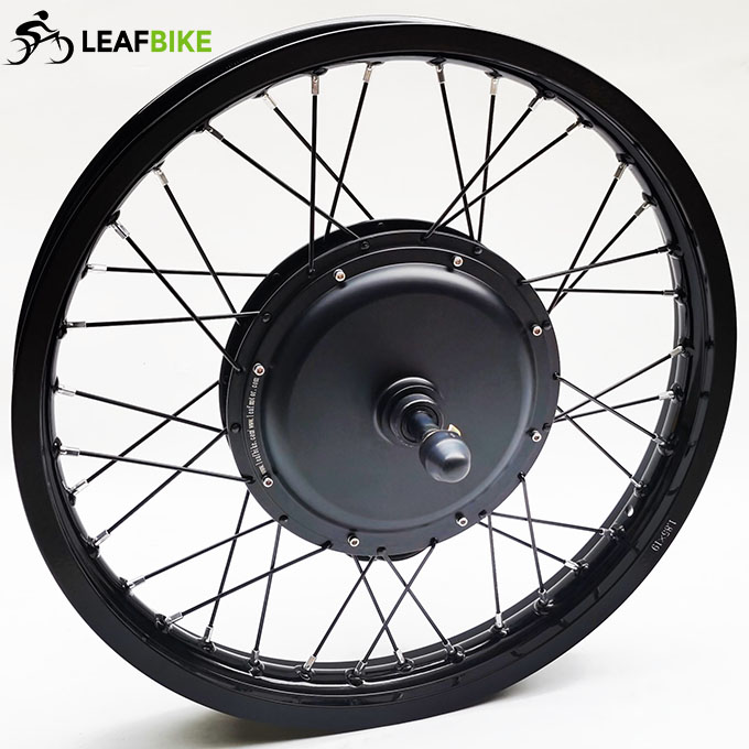 1.85 - 19 inch 60V 2000W rear electric motorcycle motor wheel