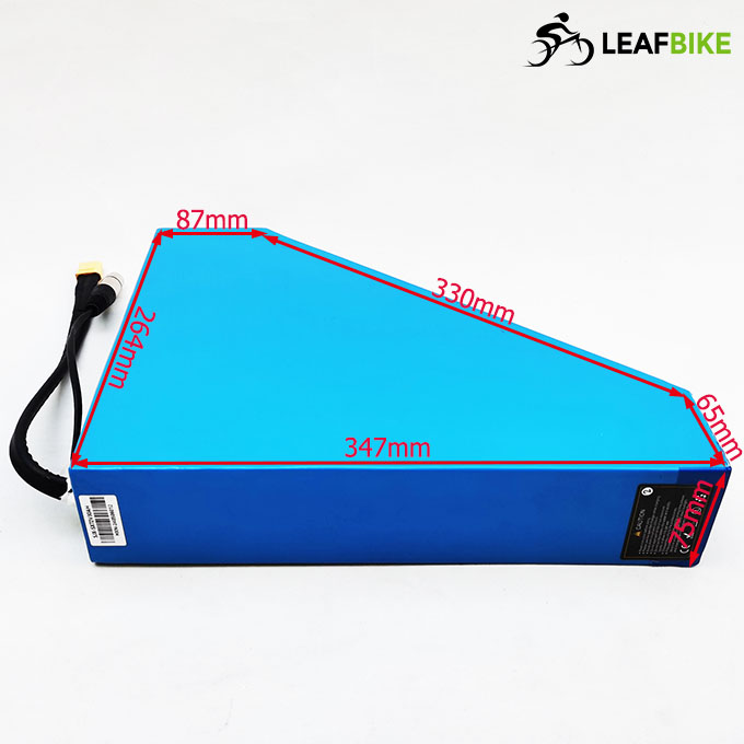 72V 24AH 30AH electric bike battery - triangle battery