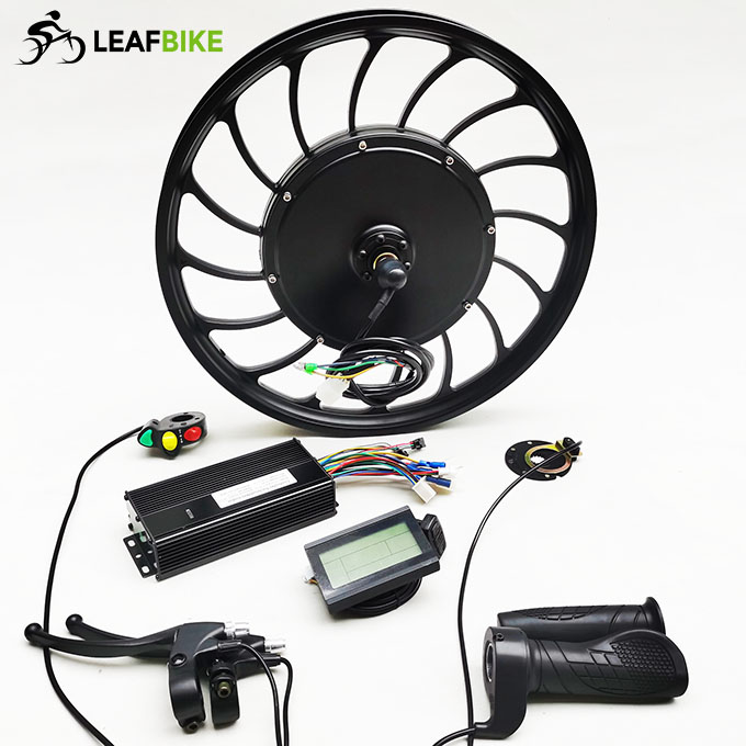 20 inch 48V 1000W electric bike kit - front casted hub motor