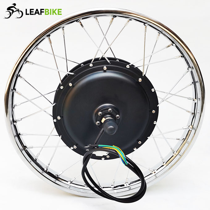 1.4 - 17 inch 48V 1500W rear electric motorcycle motor kit