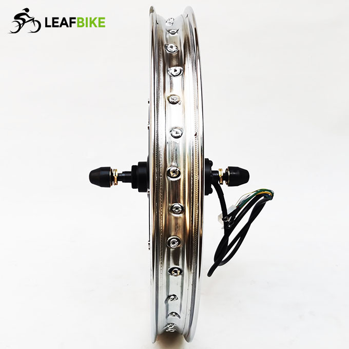 1.4 - 17 inch 48V 1500W rear electric motorcycle motor kit