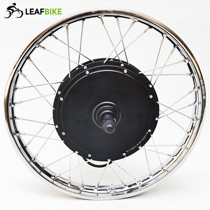 1.4 - 17 inch 48V 1500W rear electric motorcycle motor kit