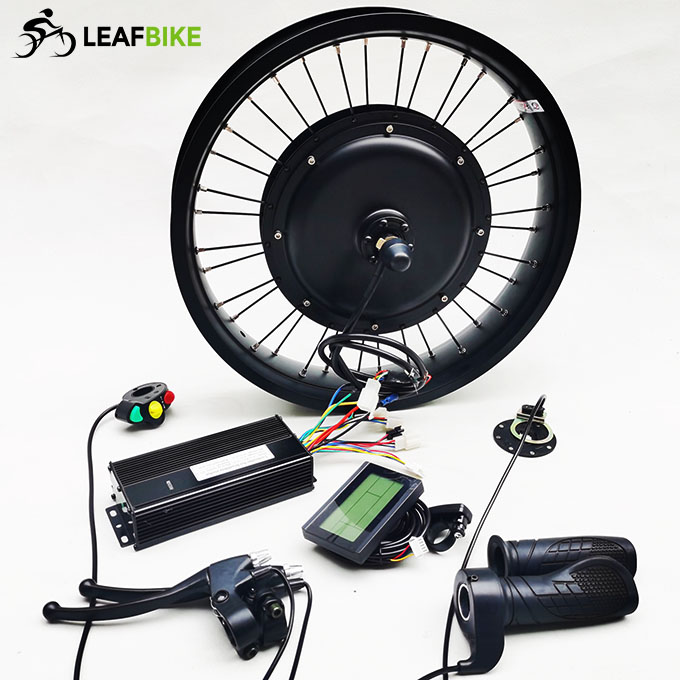 20 inch 48V 1500W front hub motor - Beach Snow Fat Tire bike conversion kit