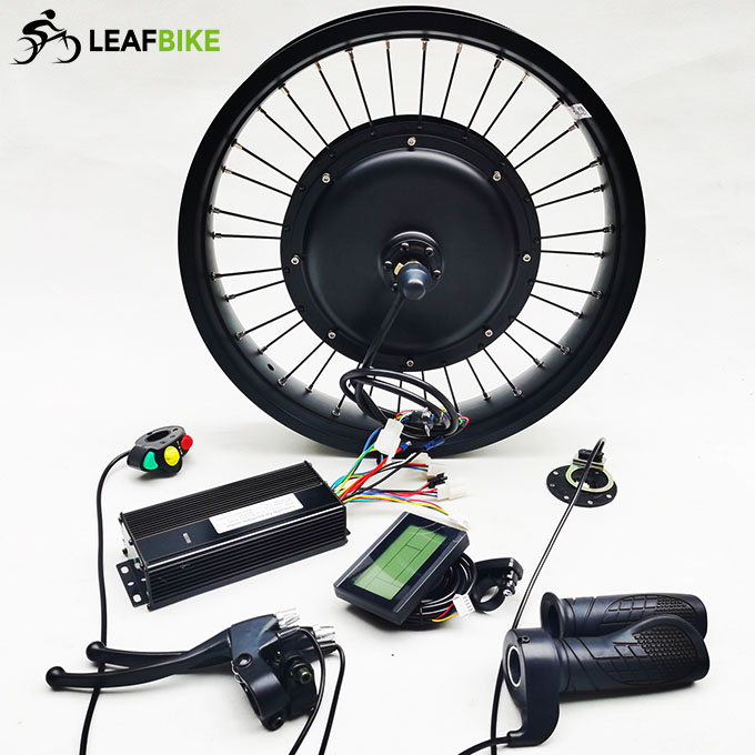 20 inch 48V 1500W front hub motor - Beach Snow Fat Tire bike conversion kit