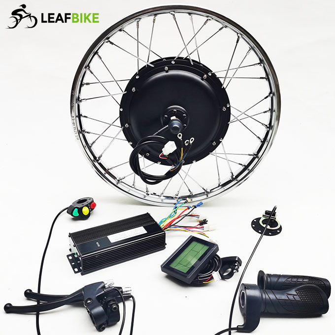 17 inch 48V 1500W front electric motorcycle motor kit