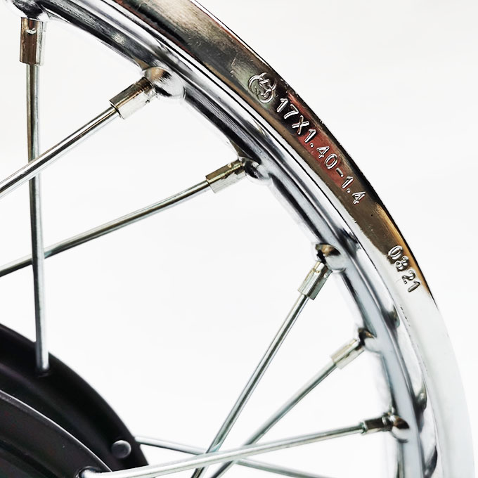 17 inch 48V 1500W front electric motorcycle motor kit