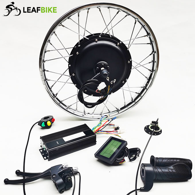 1.4 - 17 inch 48V 1500W front electric motorcycle motor kit